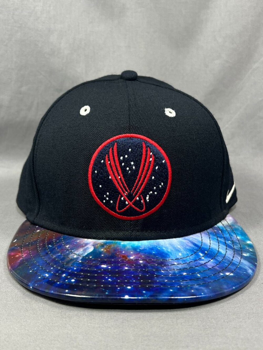 Nike True NBA All Stars Galaxy Snapback Hat Black Swoosh Adjustable Orlando Mens - Picture 7 of 16